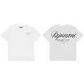 Represent Script Owners' Club Graphic T-Shirt - White/Black