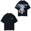 Represent Owners' Club Hoodie Bear Graphic T-Shirt - Black