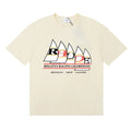 RHUDE "Regatta Racing Champions" Graphic Print T-Shirt - Cream