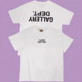 Gallery Dept. Inverted Logo Short Sleeve T-Shirt - White/Black
