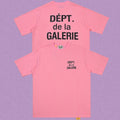 Gallery Dept. DÉPT. de la GALERIE Short Sleeve T-Shirt - Pink/Black