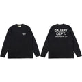 Gallery Dept. Hollywood Logo Long Sleeve T-Shirt - Black